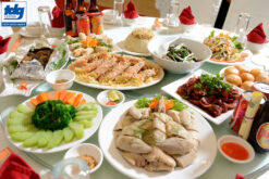 Menu 2 bàn 10 khách